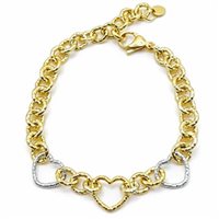 Bracciale Manu Bracelets and More Donna Rubacuore in Alluminio RONBRSATRU01-BI